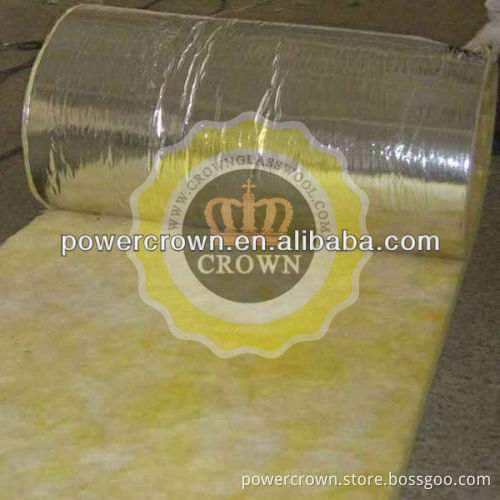 aluminium foil roof insulation/fsk facing glasswool insulation
